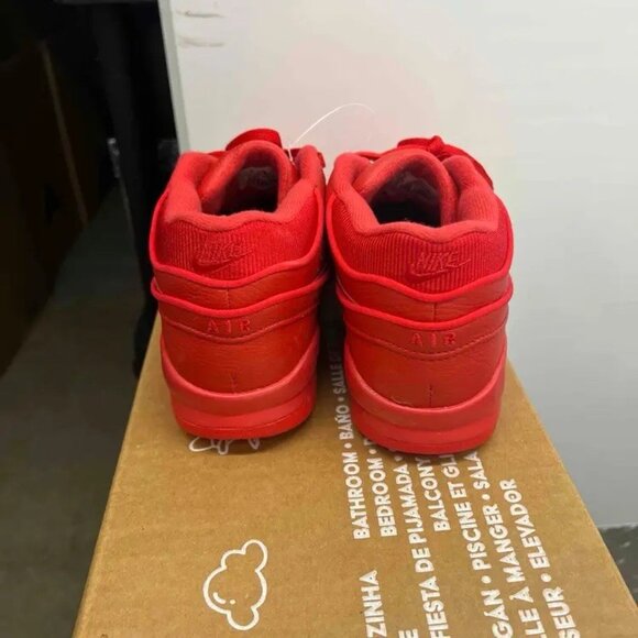 Nike Billie Eilish Air Alpha Force 88 SP Triple Red Dz6763600 Men size 9 New - Picture 4 of 9